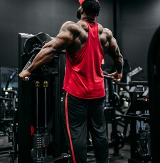 Athlete training with Atlantis equipment
