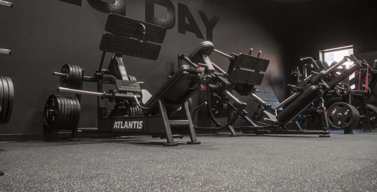 Hub Fitness gym interior in Kearney, Nebraska