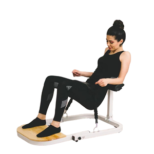 PINJIAN Heavy Duty Iron Hip Thrust Trainer Fitness Equipment Hip Thruster Glute Up Training Machine For Home Use