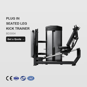 ZOFAN Plug Seated Leg Kick Trainer Steel Selectorized Standing Squat Calf Raise Machine Commercial Gym Equipment Legs Low MOQ