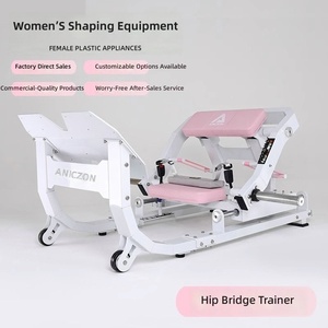 Women's Commercial Glute Bridge Hip Thrust Leg Abduction Machine-Foldable No