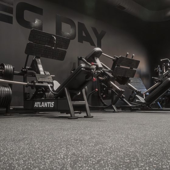 Hub Fitness Strength Training Floor in Kearney Nebraska