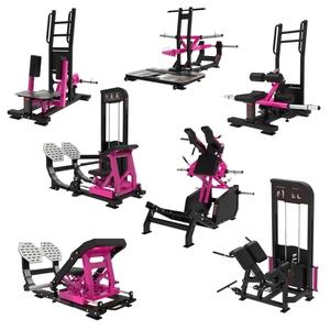 Commercial Use Gym Equipment Glute Machine Glute Drive Belt Squat Standing Abductor Hack Squat Machine Hip Trainer