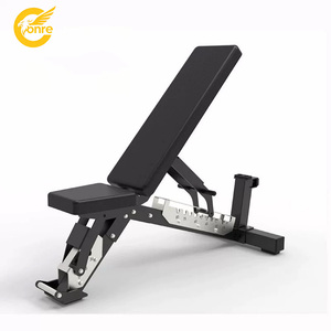 Factory Supply Foldable Heavy Duty Iron Adjustable Weight Bench | Durable Safety Commercial Use Multi-Purpose Gym Workout Bench